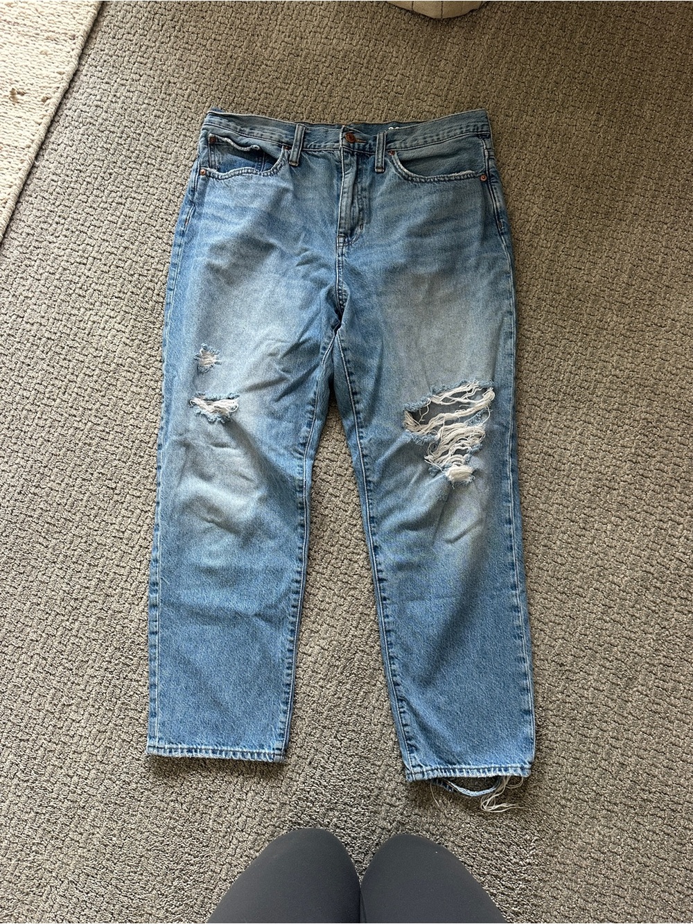 Jcrew “slouchy boyfriend jean” size 30